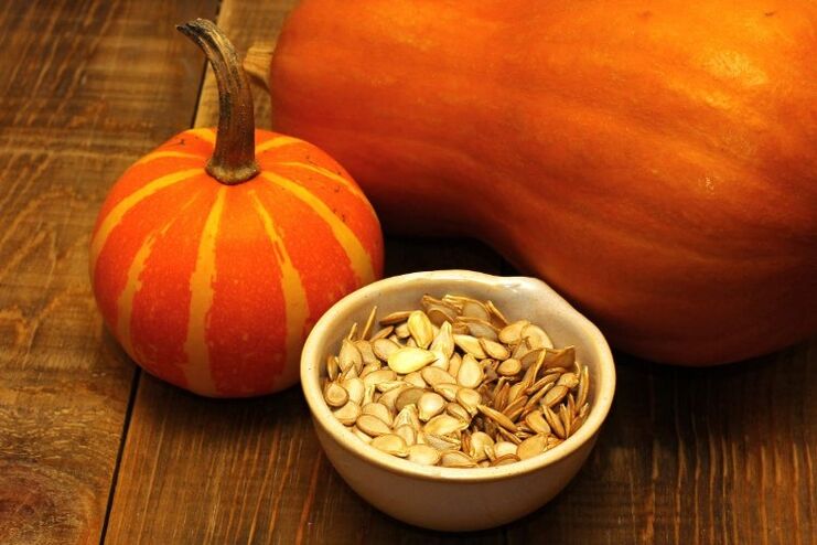 Pumpkin seeds for pest control