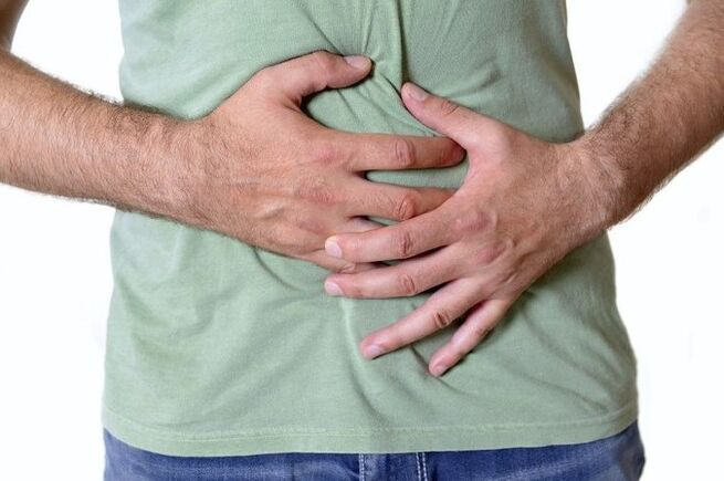 Symptoms of helminths
