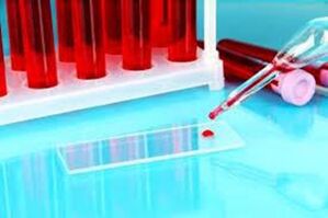 Hemoscania of blood decreases for parasites