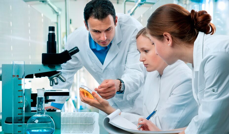 Diagnose the presence of parasites in the body