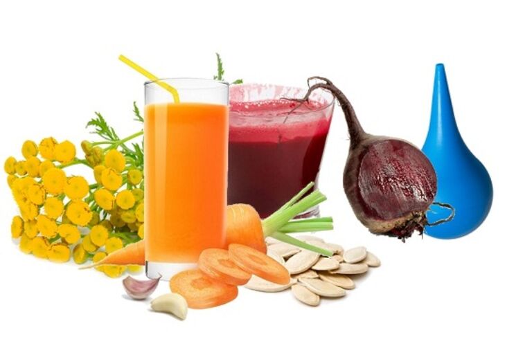 Folk remedies for parasites in the body